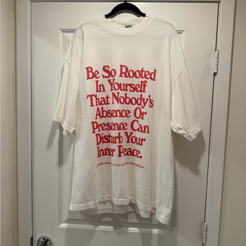 DND by Ferris White Graphic Tee